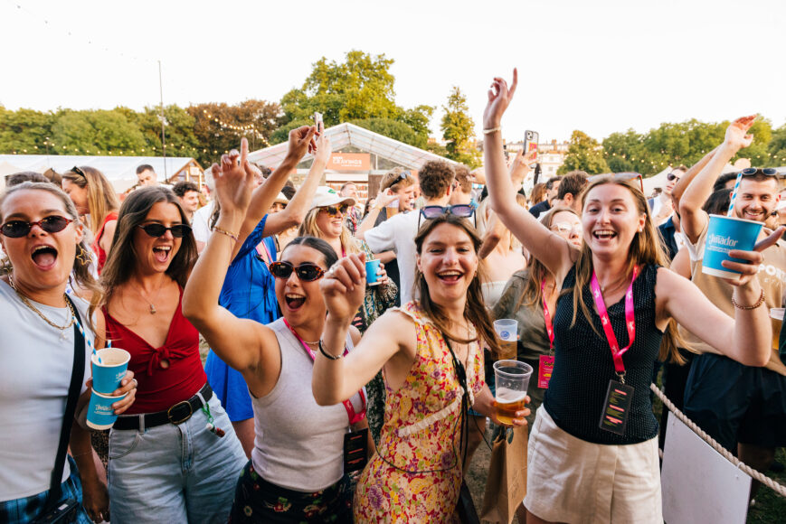 Taste of London crowd