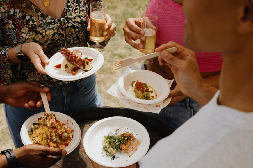 Taste of London food