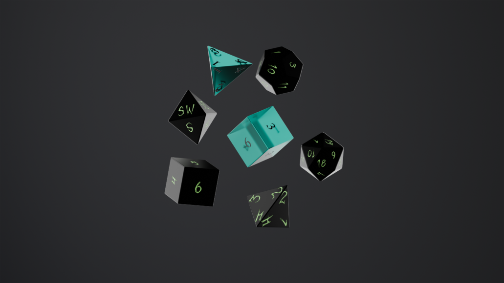 16x9 Deluxe Dice