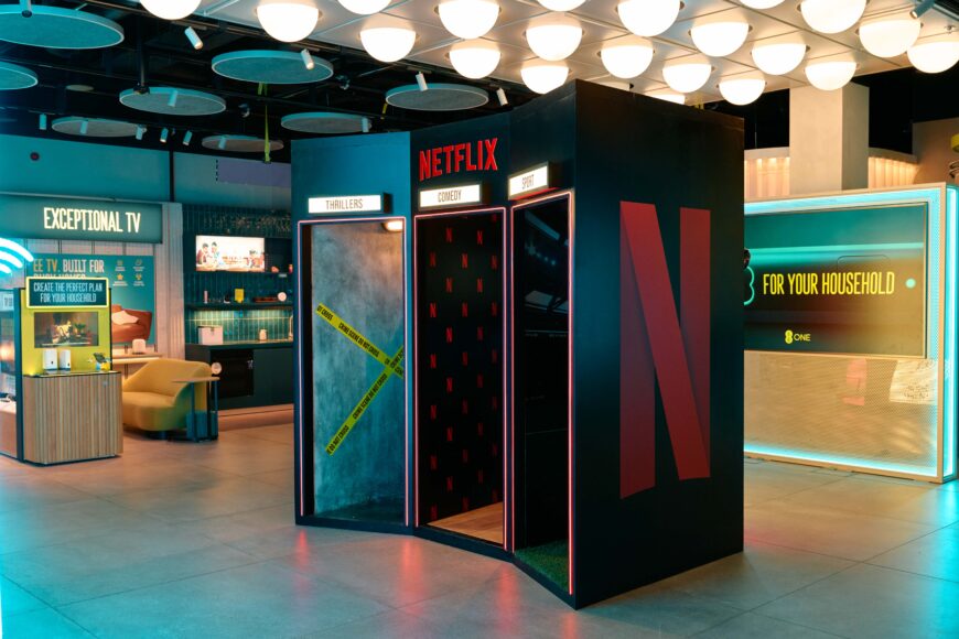 EE and Netflix invite fans to step inside their favourite shows at new sensory pop-up in the EE Studio, Westfield, White City