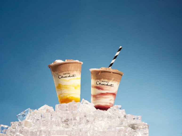 Iced Chocolate on Ice