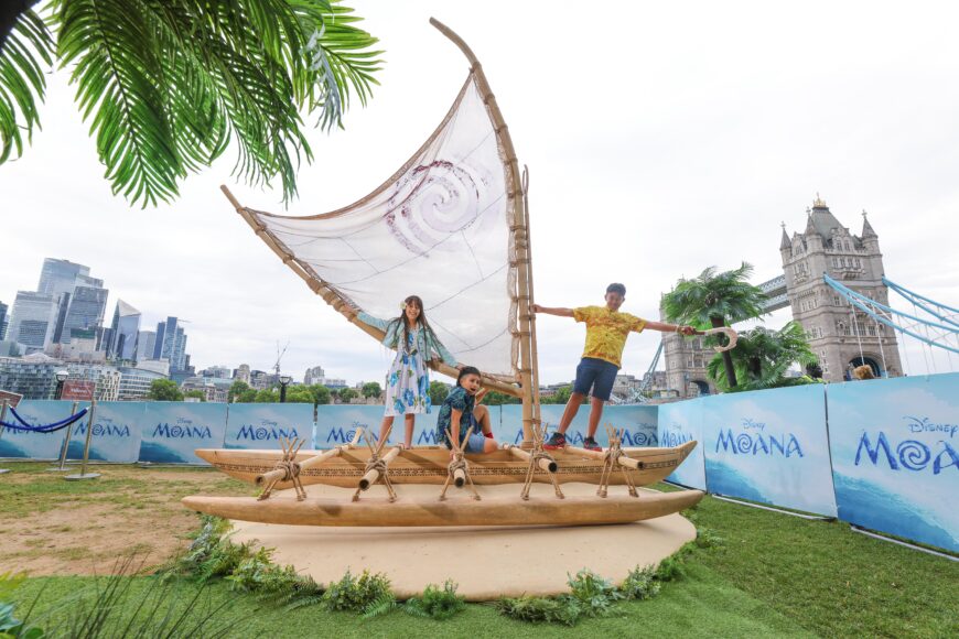 The Moana Experience transforms Potters Park, London, 30th June 2026