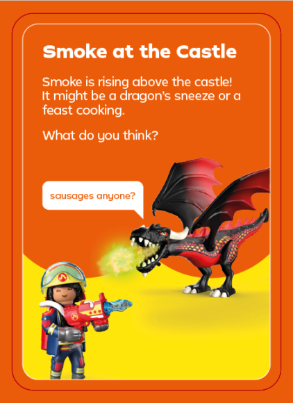Smoke At The Castle Back