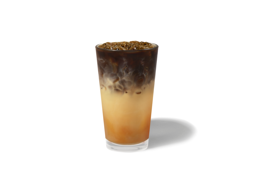 Iced Pumpkin Spice Caramel Macchiato (Medium)